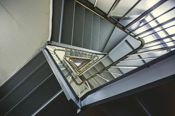 建筑设计，建筑，建筑，设计，几何，高角度拍摄，室内，现代