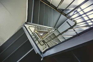 建筑设计，建筑，建筑，设计，几何，高角度拍摄，室内，现代