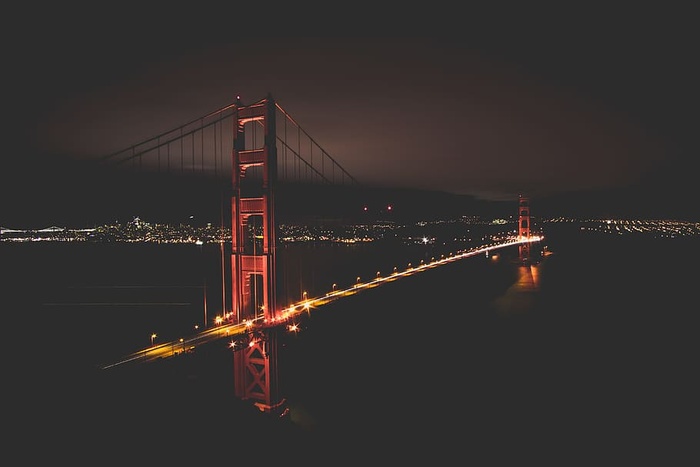 金桥夜景