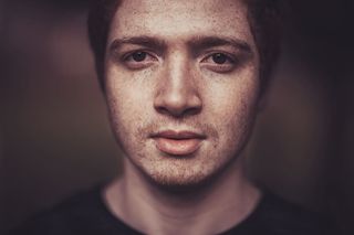 男人，人，黑暗，眼睛，成人，愤怒，男孩，特写