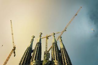 高迪、西班牙、巴塞罗那、现代主义、加泰罗尼亚、格鲁亚、克雷恩、过程