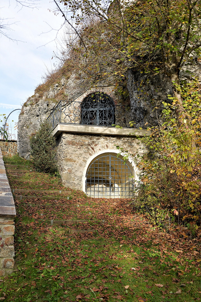 加略山，涌现，岩石，壁龛，网格，教堂，信仰，建筑