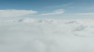 云，云，天空，蓬松的，在云之上，蓝色，白色，自然