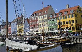 哥本哈根，尼哈文，游客，景点，游客，景点，丹麦，港口，船舶