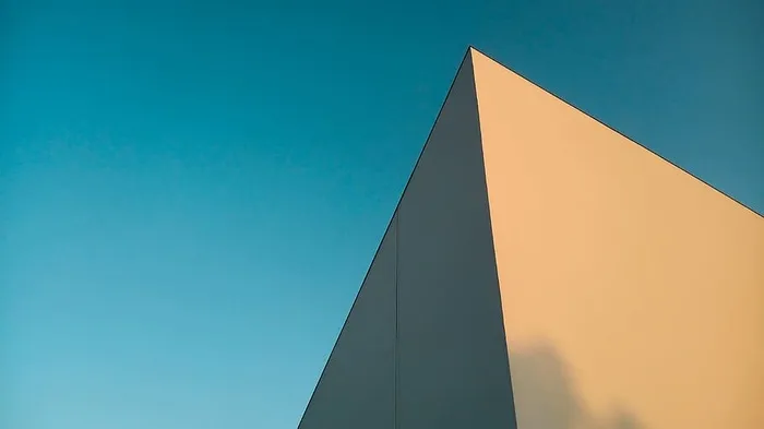 棕色混凝土建筑、三角形、auditório ibirapuera-complexo viário ayrton senna-vila mariana、vila mariana、户外、天空、建筑、建筑