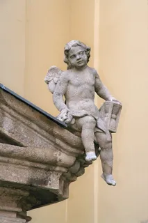 天使，圣尼古拉斯大教堂，地下室，特尔纳瓦，再现，雕塑，艺术和工艺