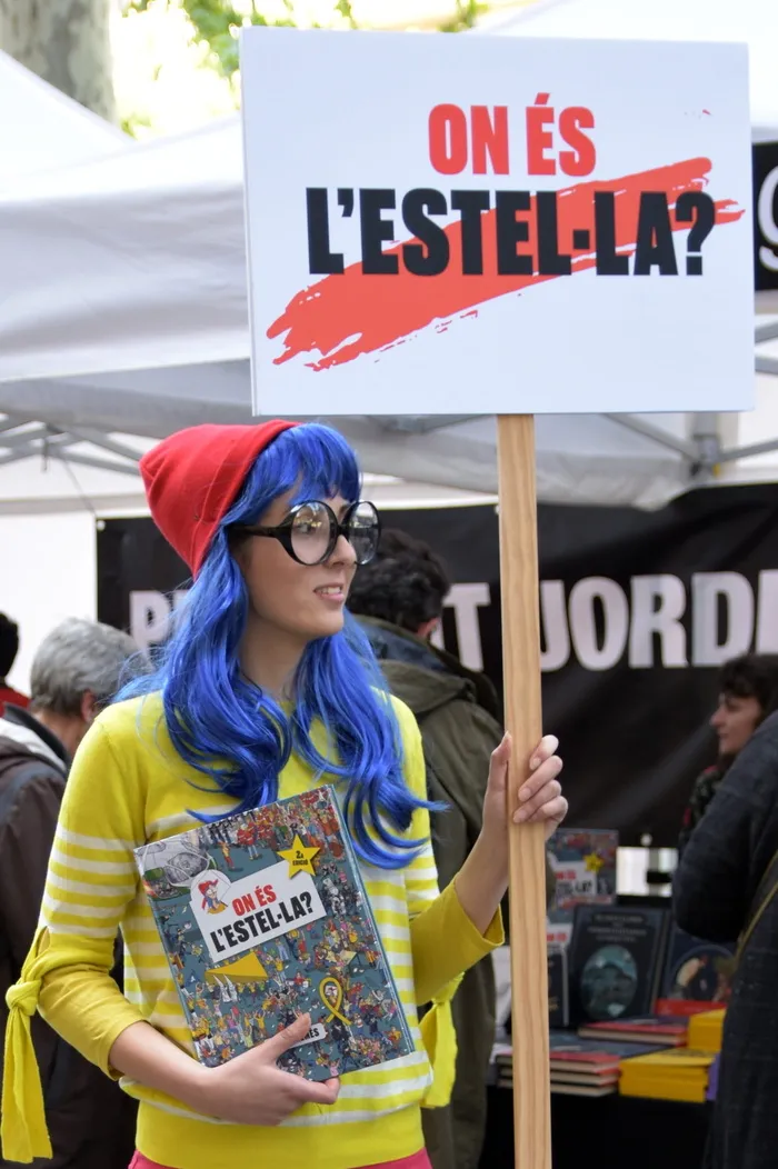 圣乔迪，卡通，女孩，埃斯特拉达，加泰罗尼亚，女人，服装，角色