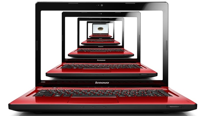 笔记本电脑、构图、幻想、技术、计算机、现代、背景、数字