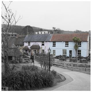 走私犯休息、酒吧、韦茅斯、多塞特、海岸、建筑、建筑外观、建筑结构