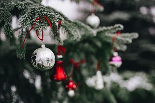 老式圣诞树装饰品