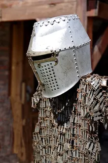 盔甲，盔甲，盔甲，骑士，骑士身份，金属装饰，中世纪，面罩