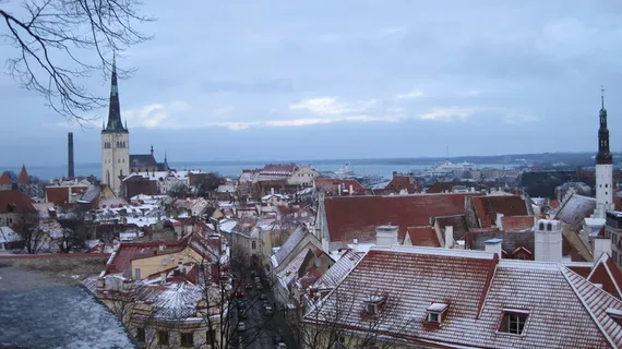 城市，屋顶，冬天，在家，天空，老城，旅游，景点