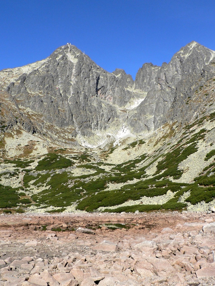 斯洛伐克、vysokétatry、山脉、自然、落基山脉湖、lomnicky peak、kežmarskýshield、high tatras