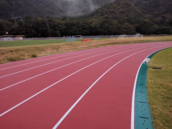 山地、跑道、日本、竞赛、比赛、体育场、田径场、田径场
