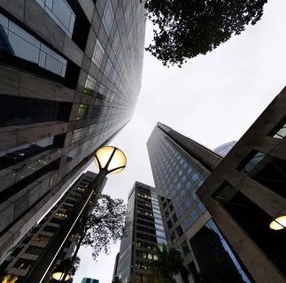 点燃的后灯，建筑，摩天大楼，城市，城市，巴西，av。 das nações unidas, 圣保罗