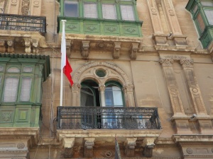立面、住宅、窗户、阳台、装饰、标记、mdina、历史