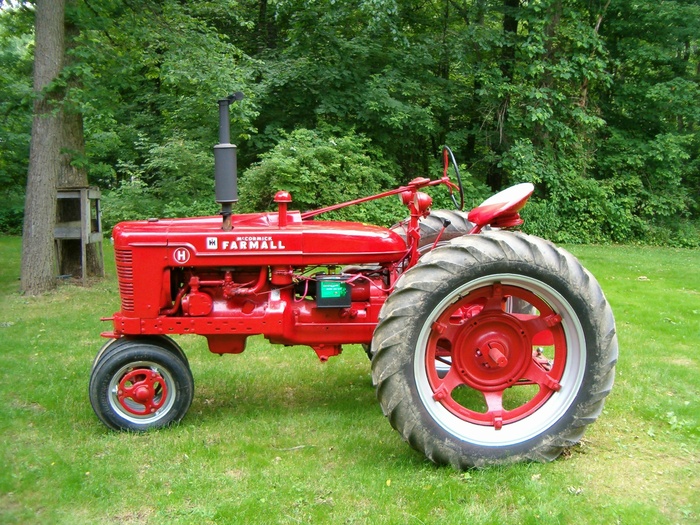 拖拉机，farmall h，农村，乡村，农业，农业，农场，自然