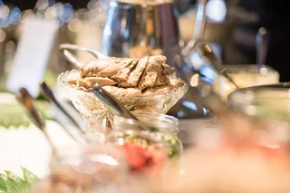 烤糕点特写照片