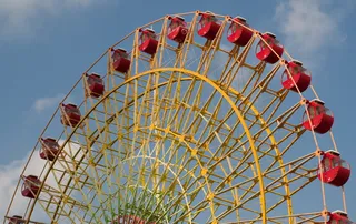 摩天轮、短舱、马内基、爱好、卡尼、艺术文化娱乐、游乐场骑乘、游乐园