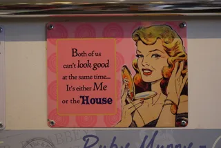 复古，女人，50年代，文本，交流，人类表现，西文，表现