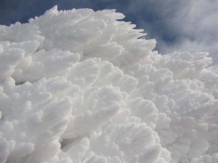 雪，冬天，冰，雪花，云天，天空，自然之美，宁静