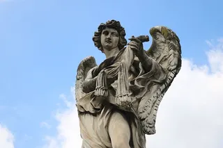 罗马，意大利，半身像，天空，艺术品，大理石，雕像，人物