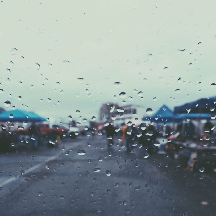 景深，雨，雨滴，窗户，雨滴，汽车，潮湿，雨滴