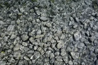 水、基本、石头、自然、湖泊、背景、透明、灰色