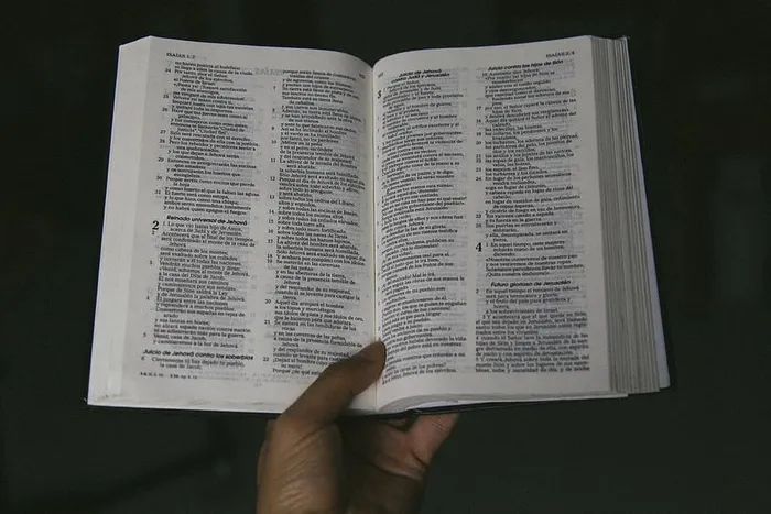 打开圣经，书，文本，人，人，页面，日记，基督徒