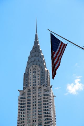 克莱斯勒大厦, 纽约, 纽约市, 架构, 城市, 城市, 曼哈顿