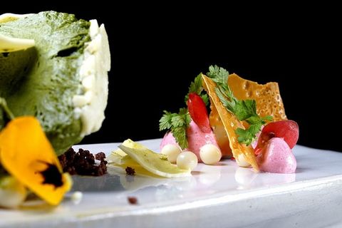 受益于，美学，艺术，食物，美食，新鲜，奶酪，开胃菜