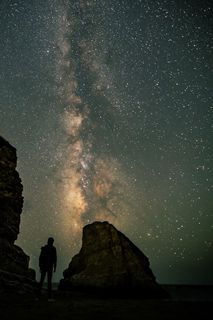 恒星-太空，天文学，太空，天空，夜晚，银河系，自然之美，风景-自然