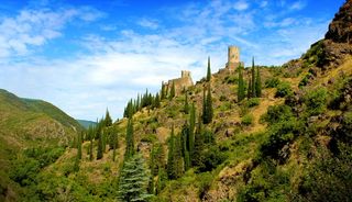 拉斯托尔城堡（Chateaux de Lastours）-卡塔尔城堡（Cathar Castles）-11世纪-法国