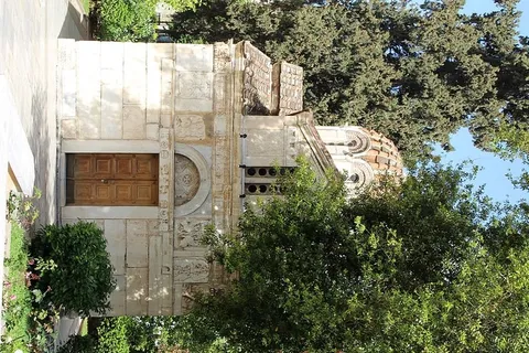 希腊，雅典，小，大理石，教堂，太阳，夏天，东正教