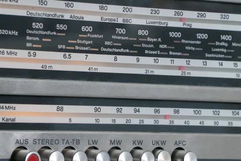 按键，按钮，收音机接收器，收音机，怀旧，世界接收器，复古，中波