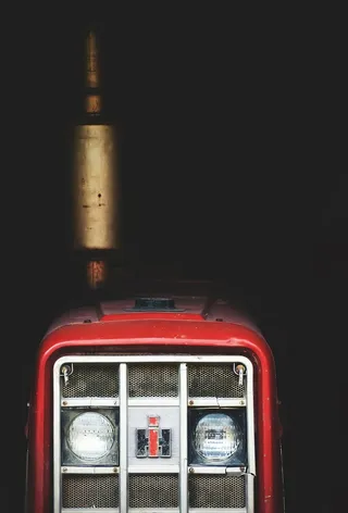 农业机械，农业，排气管，机器，拖拉机，技术，无人，红色