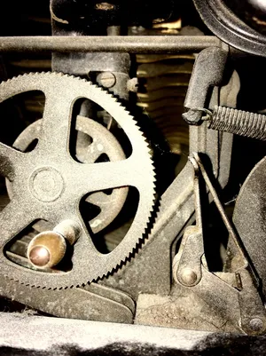 打字机、复古、时髦、复古、信件、纸张、打字机、机器