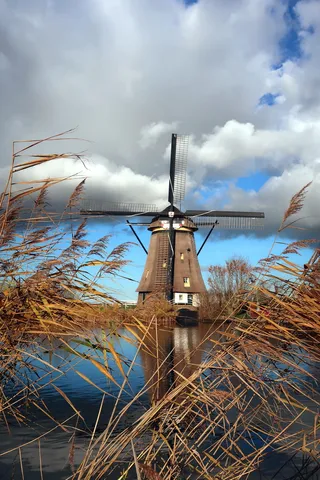 kinderdijk，mill，荷兰，荷兰，wind mill，wicks，tourism，mills