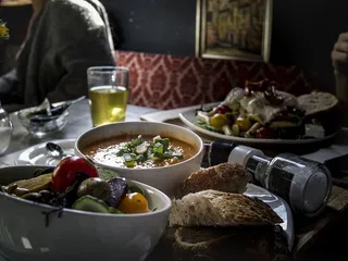 外出就餐、食物、菜肴、餐厅、午餐、荷兰语、咖啡馆、城市