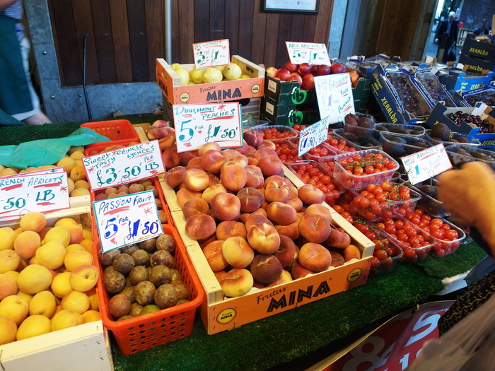 英国伦敦自治区市场，水果，市场，食品，食品和饮料，市场摊位