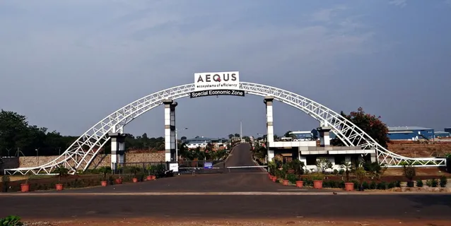 aequs、sez、经济区、制造业、入口大门、印度贝尔高姆、桥梁-人造结构 aequs、sez、经济区、制造业、入口大门、印度贝尔高姆、桥梁-人造结构