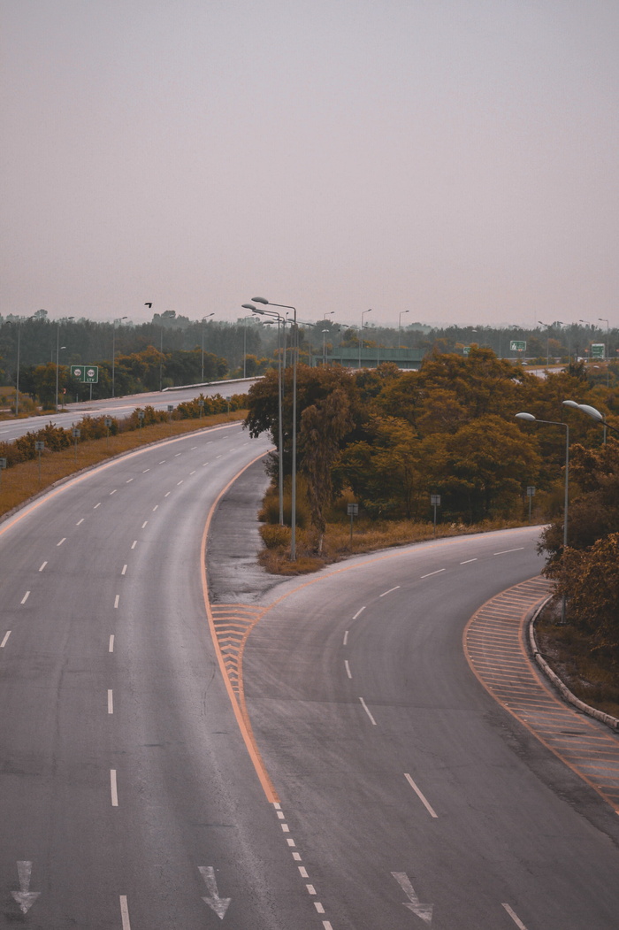巴基斯坦，斯瓦比，道路，符号，运输，道路标记，标志，前进之路