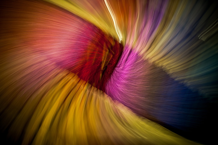 多彩多姿的抽象艺术品, 绿色, 蓝色, 红色, 黄色, 加拿大, 创辉, 图