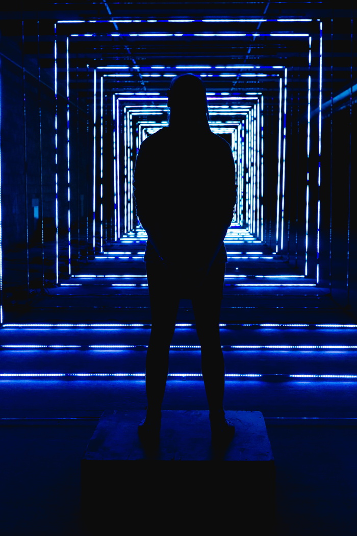 人的剪影
