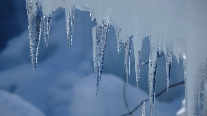冰块，冬季，寒冷，冷冻，冰，三角形生活，低温，雪