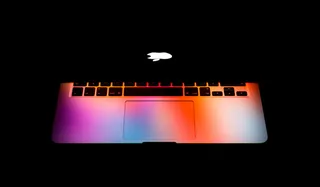 折叠的MacBook
