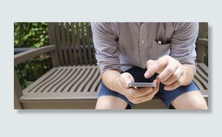 人，人，手，智能手机，安卓，模糊，手机，手机