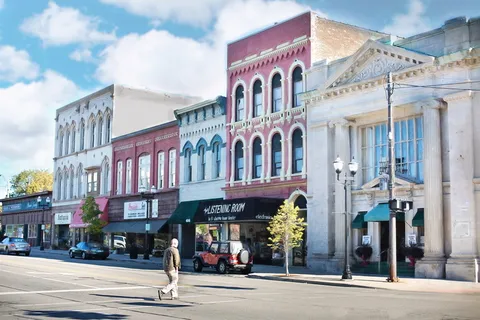 几个, 混凝土, 建筑物, 路, 历史建筑, 城市街区, 城市, 历史