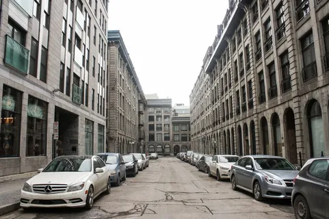 城市、市中心、蒙特利尔、魁北克、加拿大、城市景观、建筑、商业 城市、市中心、蒙特利尔、魁北克、加拿大、城市景观、建筑、商业