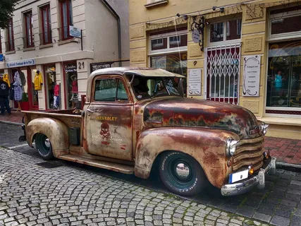 oldtimer，雪佛兰，雪佛兰3100，生锈，美国，美国，复古